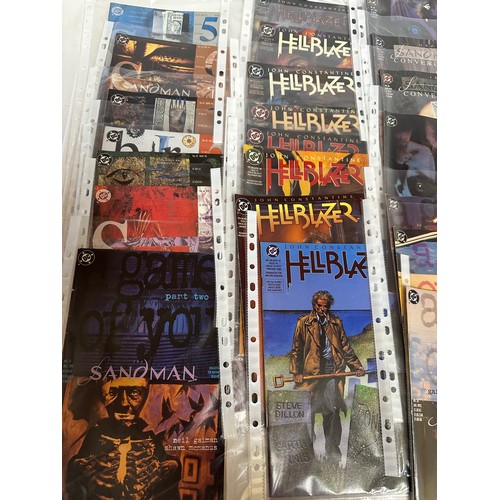 1060 - Graphic Comics comprising Vertigo Hellblazer Special No 1 93, 1993 Mar - Dec Nos 63 - 72, 1994 Jan -... 