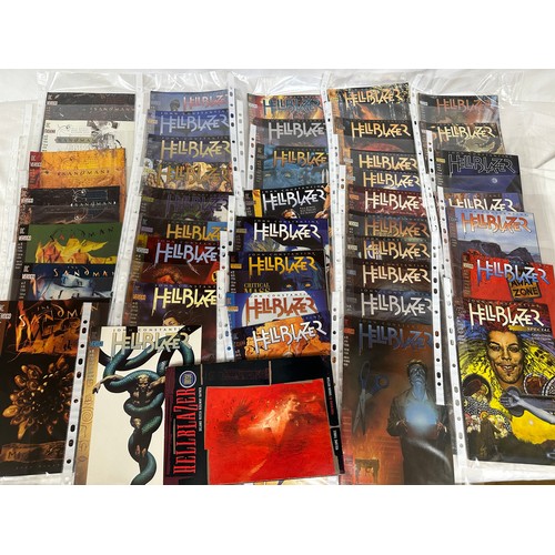 1060 - Graphic Comics comprising Vertigo Hellblazer Special No 1 93, 1993 Mar - Dec Nos 63 - 72, 1994 Jan -... 