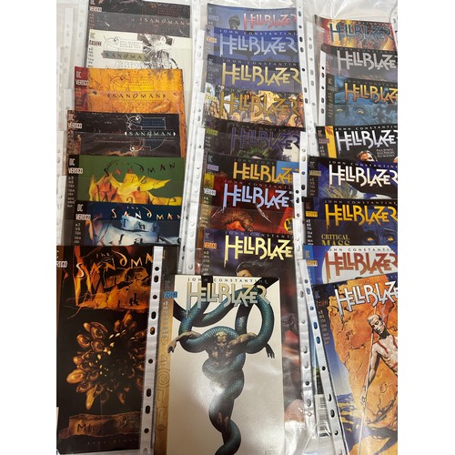 1060 - Graphic Comics comprising Vertigo Hellblazer Special No 1 93, 1993 Mar - Dec Nos 63 - 72, 1994 Jan -... 