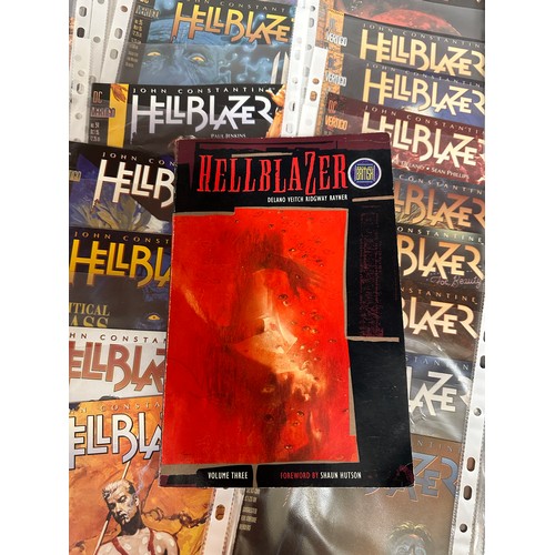 1060 - Graphic Comics comprising Vertigo Hellblazer Special No 1 93, 1993 Mar - Dec Nos 63 - 72, 1994 Jan -... 