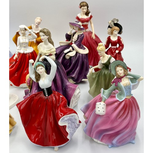 173 - Fifteen Royal Doulton Pretty Ladies : Alice HN5415, Kirsty HN4783, English Rose HN 5029, Deborah HN ... 