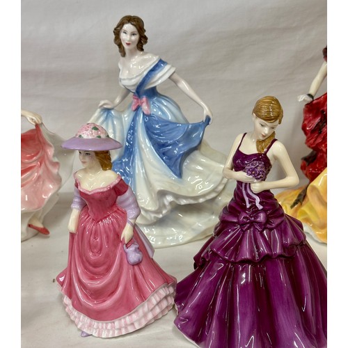 174 - Large quantity of Royal Doulton figurines : Naomi HN4661, My Best Friend HN3011, Samantha HN4043, Sh... 