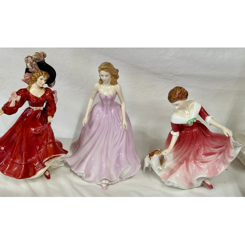 174 - Large quantity of Royal Doulton figurines : Naomi HN4661, My Best Friend HN3011, Samantha HN4043, Sh... 