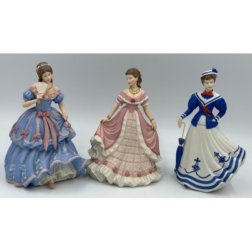 177 - Wedgwood commissioned by Spink Ltd - A collection of  limited edition bisque figurines to include:  ... 