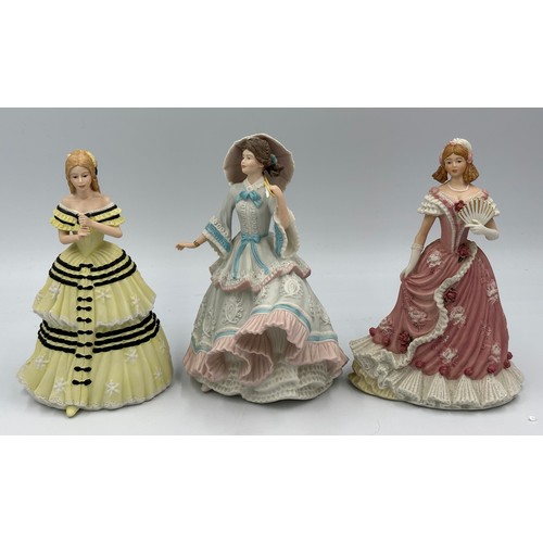 177 - Wedgwood commissioned by Spink Ltd - A collection of  limited edition bisque figurines to include:  ... 