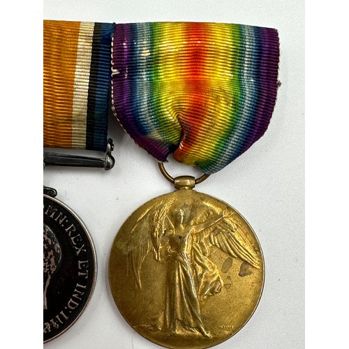 1198 - WWI Mons Star trio with War Medal and Victory Medal on clasp to the Army Services Corp named MS-1316... 