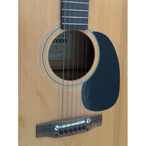 1219 - A 1970's Epiphone Model Pr-545MPL acoustic guitar produced by Norlin with rosewood fingerboard and m... 