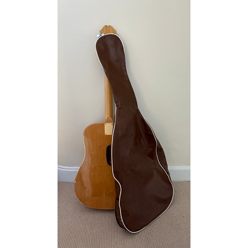 1219 - A 1970's Epiphone Model Pr-545MPL acoustic guitar produced by Norlin with rosewood fingerboard and m... 