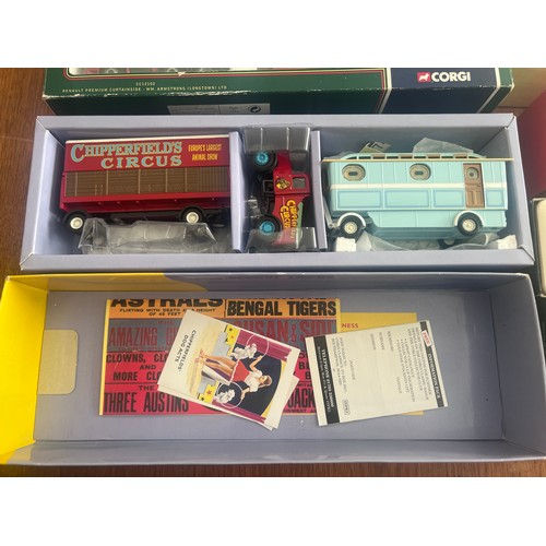 1084 - Corgi & Corgi Classics to include 97885 Scammell Highwayman Trailer & Caravan, CC13221 DAF XF Space ... 