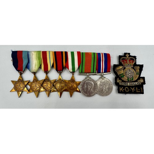 1200 - A Multi-Campaign medal group to include The 1939-1945 Star, The Atlantic Star, The Africa Star, The ... 