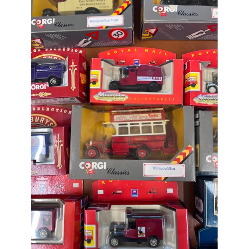 1087 - Corgi, various Diecast models to include 61211 Mr. Bean, Corgi Classics. Corgi Cadburys' Chocolate, ... 