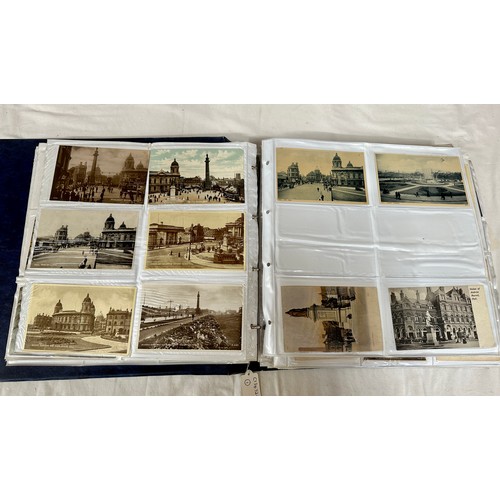 656 - Kingston upon Hull interest. A large album, approx. 375, postcards of Hull street scenes, earliest a... 