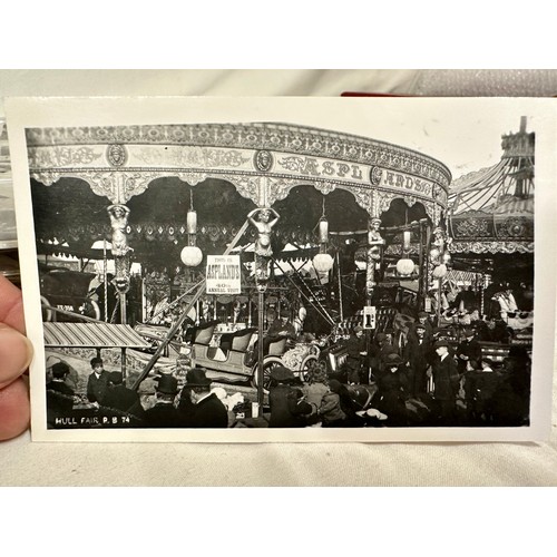 657 - Kingston upon Hull interest. Early 20thC post cards/photographs, some depicting transport trams etc,... 