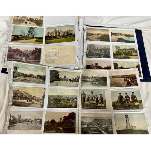 660 - East Riding of Yorkshire interest. A large album, approx. 565, postcards of East Yorkshire areas to ... 