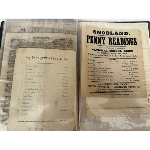 663 - Railway ephemera, 1900 onwards, to include information pamphlets, maps, catalogues, reports, acciden... 