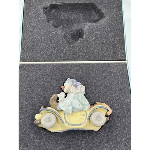 229 - Lladro “Privilege” figure 8136 Trip To The Circus, height 15cm, in original box