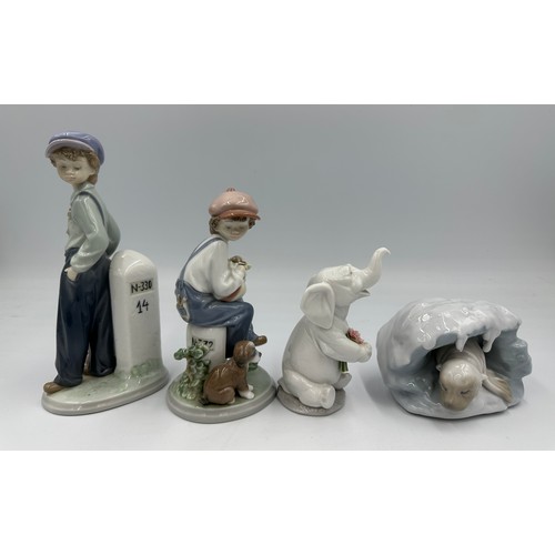 234 - Four Lladro figurines to include 5401 