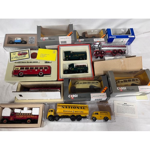 1117 - A collection of Corgi diecast models comprising: Corgi 31002 Foden FG Cylindrical Tanker And Morris ... 