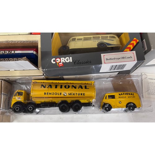 1117 - A collection of Corgi diecast models comprising: Corgi 31002 Foden FG Cylindrical Tanker And Morris ... 