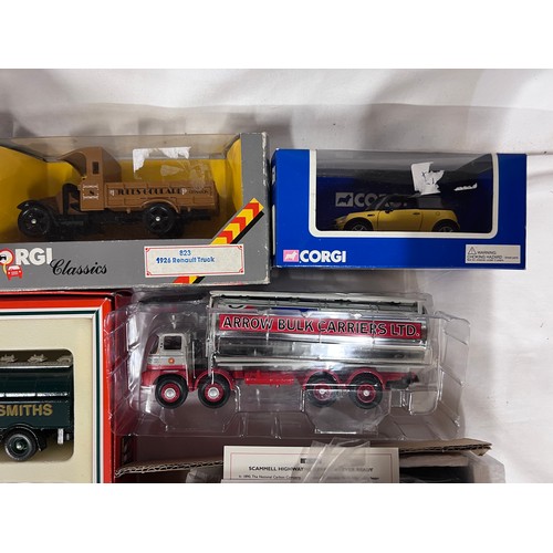 1117 - A collection of Corgi diecast models comprising: Corgi 31002 Foden FG Cylindrical Tanker And Morris ... 