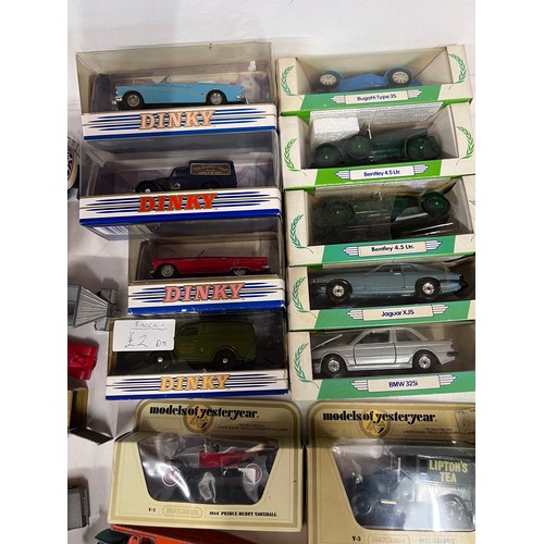 1118 - Various diecast models to include Corgi Toys - Mobil collection, Dinky Models, Models of Yesteryear,... 