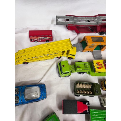 1120 - Various unboxed matchbox series diecast toys to include Speed Kings K36-41 Bandolero and K-45 Mercur... 