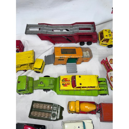 1120 - Various unboxed matchbox series diecast toys to include Speed Kings K36-41 Bandolero and K-45 Mercur... 