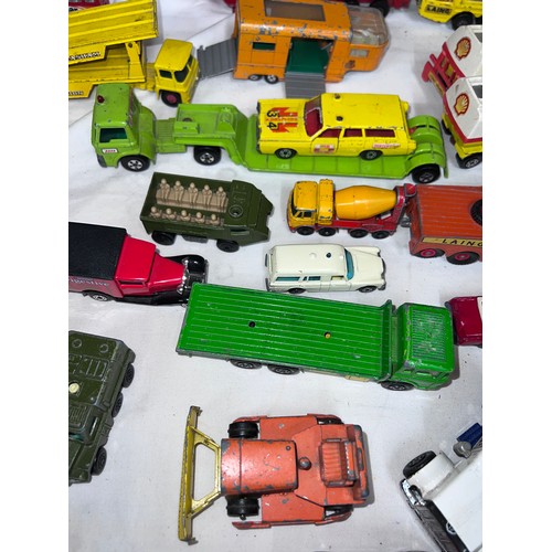 1120 - Various unboxed matchbox series diecast toys to include Speed Kings K36-41 Bandolero and K-45 Mercur... 