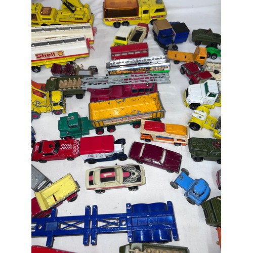 1120 - Various unboxed matchbox series diecast toys to include Speed Kings K36-41 Bandolero and K-45 Mercur... 