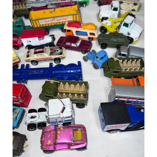 1120 - Various unboxed matchbox series diecast toys to include Speed Kings K36-41 Bandolero and K-45 Mercur... 