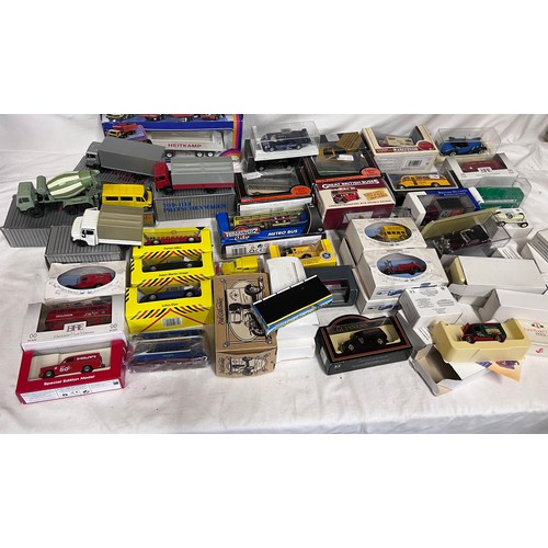 1114 - A collection of diecast models : NZG- Conrad x 5, a Siku 2919 Mercedes Heitkamp Tipper, Exclusive Fi... 