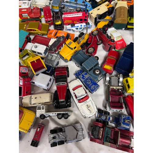 1108 - A large collection of diecast models : Corgi's to include, 304s Mercedes 300 SL Hardtop Roadster, 48... 