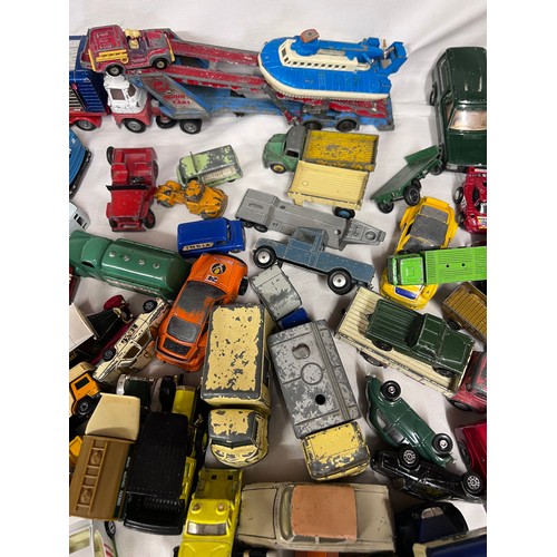 1108 - A large collection of diecast models : Corgi's to include, 304s Mercedes 300 SL Hardtop Roadster, 48... 