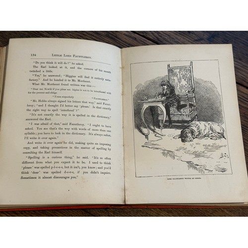 1058A - Little Lord Fauntleroy London : F. Warne and Co 1st edition with a list of 26 illustrations from dra... 