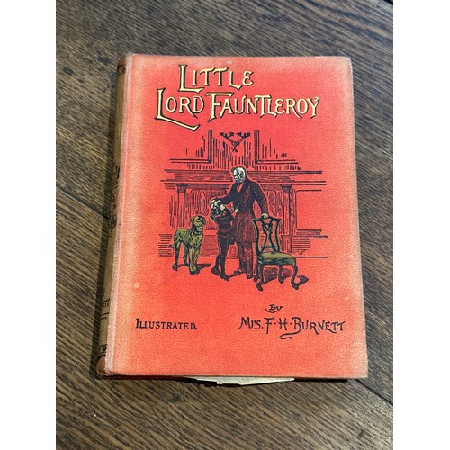 1058A - Little Lord Fauntleroy London : F. Warne and Co 1st edition with a list of 26 illustrations from dra... 