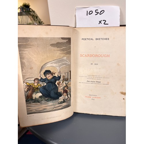 1050 - Antiquarian Local Imprints. (Rolandson, Thomas). Poetical Sketches of Scarborough in 1813.
Driffield... 