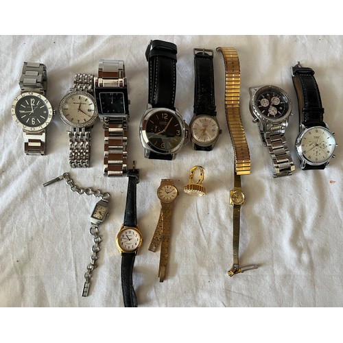 558 - A large quantity of vintage ladies and gentlemen’s wristwatches to include Stylus, Rotary, Reflex et... 