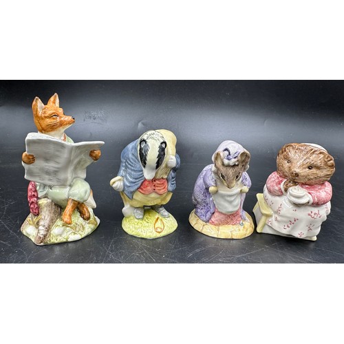 240 - Twelve Royal Albert The World of Beatrix Potter figurines 'Benjamin wakes up', 'Timmy Tiptoes', 'Tom... 