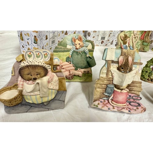 282 - Border Fine Arts : Beatrix Potter 755087 Peter Rabbit Tissue Box Cover, A 0633 Jemima Puddle Duck Tr... 