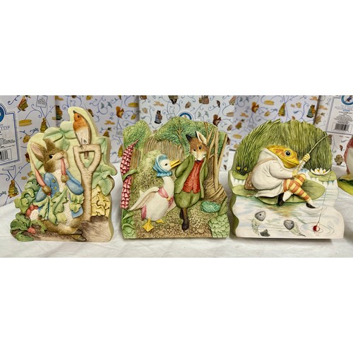 282 - Border Fine Arts : Beatrix Potter 755087 Peter Rabbit Tissue Box Cover, A 0633 Jemima Puddle Duck Tr... 