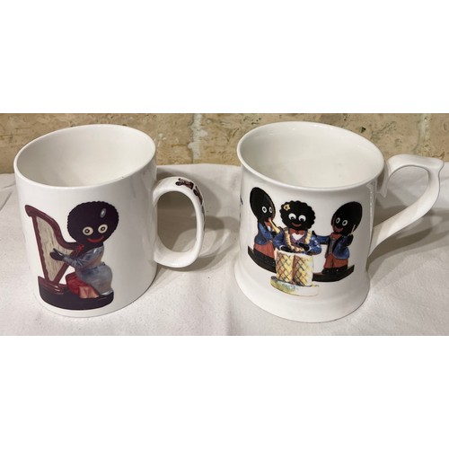 277 - Two limited edition Carlton Ware mugs, The Golly Bongo Player Limited edition 100, and “Harpo” from ... 