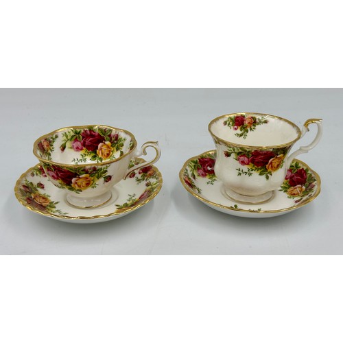 249 - A quantity of Royal Albert Old Country Roses to include first and second quality. (41 pieces)