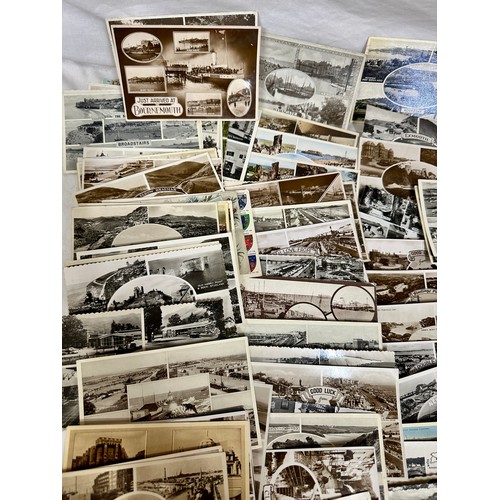 749 - A collection of Edwardian to 1950's Multiview postcards to include places throughout the United King... 