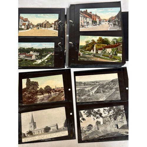 750 - A large collection of 130 local interest postcards to include Beverley, Driffield, Harrogate, Malton... 