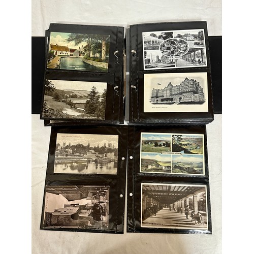 750 - A large collection of 130 local interest postcards to include Beverley, Driffield, Harrogate, Malton... 