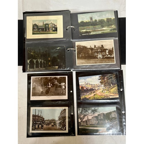 750 - A large collection of 130 local interest postcards to include Beverley, Driffield, Harrogate, Malton... 