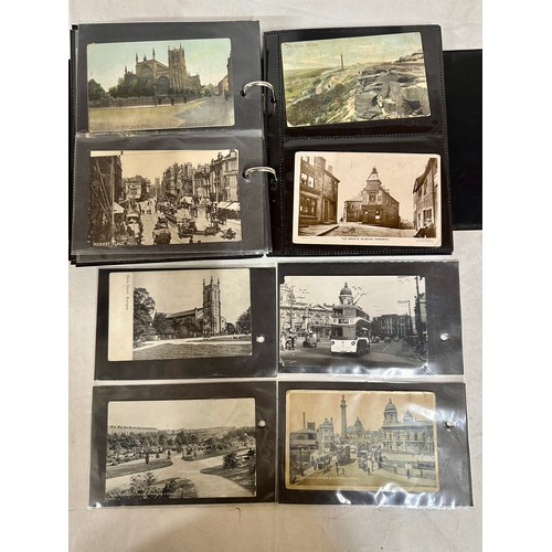 750 - A large collection of 130 local interest postcards to include Beverley, Driffield, Harrogate, Malton... 