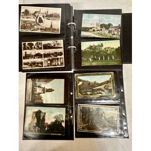 750 - A large collection of 130 local interest postcards to include Beverley, Driffield, Harrogate, Malton... 