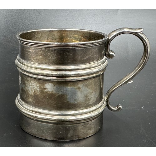 1024 - Masonic items to include a silver mug with J.H. 1816 M.E.H. 1877 to the base, London 1812 maker's ma... 