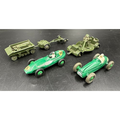 855 - Dinky Military & Racing Cars to include 239 Vanwall and 233 Cooper-Bristol and Military vehicles to ... 